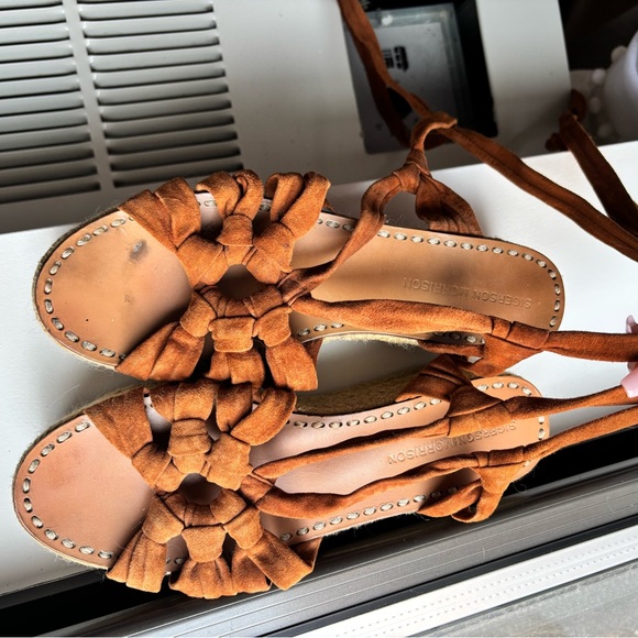 SIGERSON MORRISON Cosie Wrap Espadrilles - Picture 5 of 10